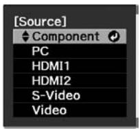 EPSON EH-TW2900 - Si les images prévues ne sont pas projetées - 1