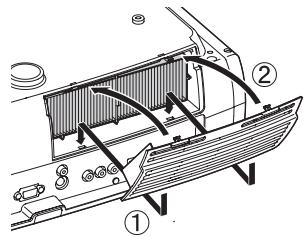 EPSON EH-TW2900 - Remise à zéro du compteur d'heures d'utilisation de la lampe - 4