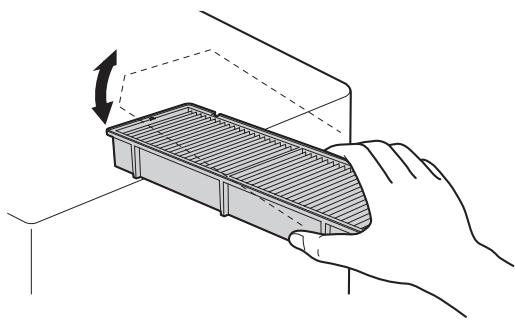 EPSON EH-TW5500 - Retirez le filtre à air. - 2