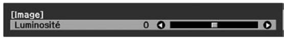 EPSON EH-TW5500 - Modifier un réglage - 1