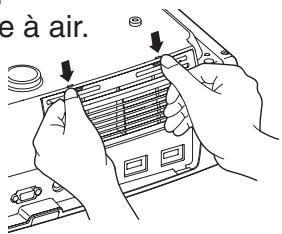 EPSON EH-TW5500 - Remplacement du filtre à air - 1
