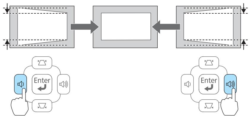 EPSON EB-1880 - Correction manuelle - 5