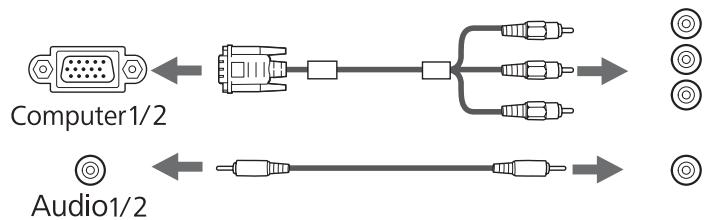 EPSON EB-1880 - Avec un câble HDMI disponible dans le commerce (EB-1880/EB-1870/EB-1850W uniquement) - 3