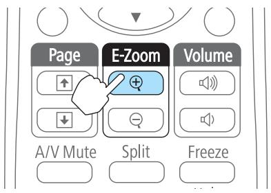 EPSON EB-1950 - Agrandissement d'une partie de l'image (E-Zoom) - 2