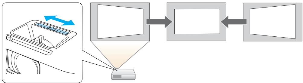 EPSON EB-1950 - Curseur Keystone H. - 1