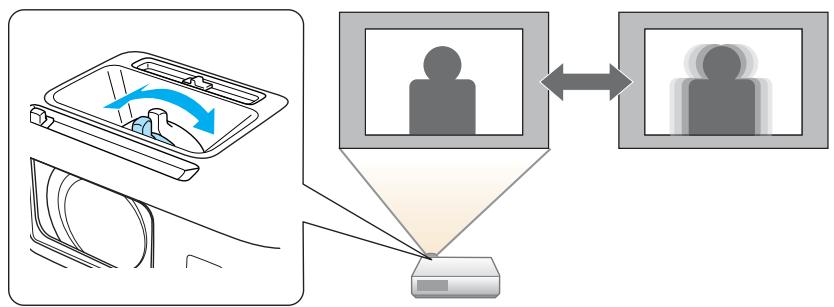 EPSON EB-1950 - Correction de la mise au point - 1