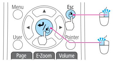EPSON EB-1960 - Clics de souris - 1