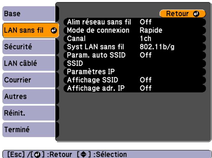 EPSON EB-430 - Menu Base - 2
