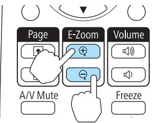 EPSON EB-430 - Agrandissement d'une partie de l'image (Zoomélectronique) - 5