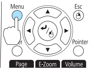 EPSON EB-430 - Utilisation du panneau de commande - 1