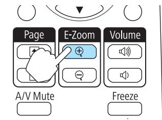 EPSON EB-430 - Agrandissement d'une partie de l'image (Zoomélectronique) - 2