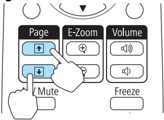 EPSON EB-430 - Page Haut/Bas - 1