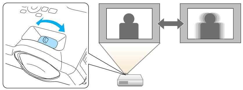 EPSON EB-430 - Correction de la mise au point - 1
