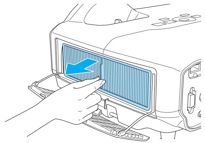 EPSON EB-430 - Procedure de remplacement du filtré à air - 2