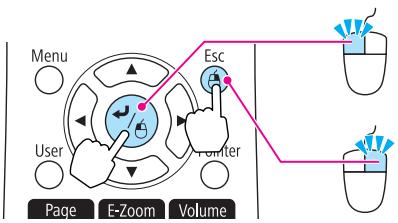 EPSON EB-430 - Clics de souris - 1