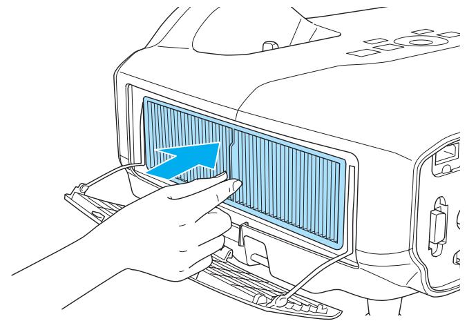 EPSON EB-430 - Procedure de remplacement du filtré à air - 3