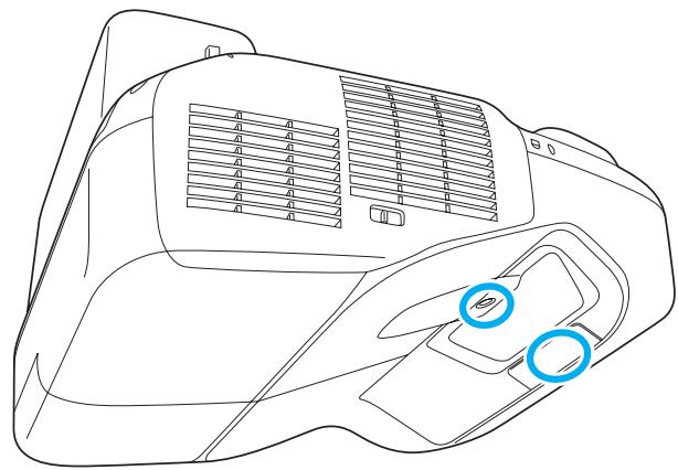 EPSON EB-475W - Nettoyage du capteur d'obstacles - 1