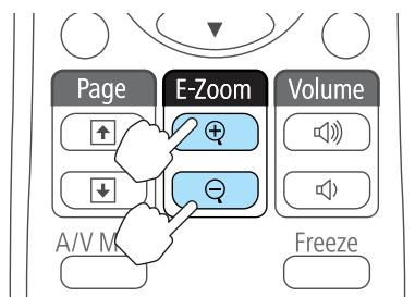 EPSON EB-475WI - Agrandissement d'une partie de l'image (Zoom électronique) - 5