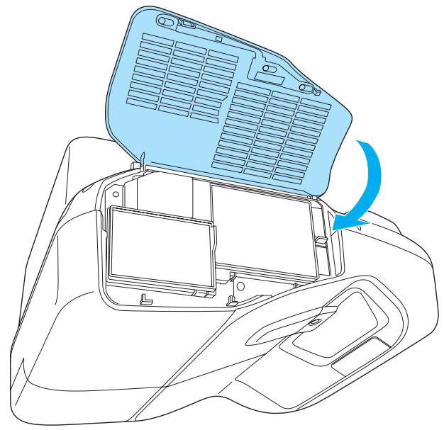EPSON EB-475WI - Retirez le filtre à air. - 3