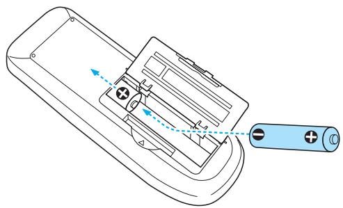 Diagram of a remote control panel with battery and indicator lights, showing internal components and directional arrows (no text or symbols).
