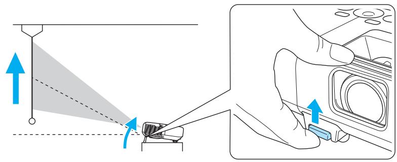 EPSON EB-93H - Réglage de la position de l'image - 1