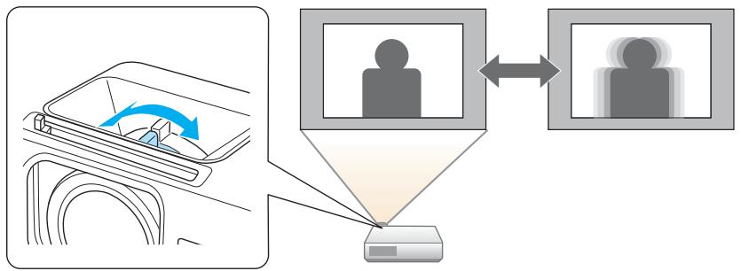 EPSON EB-93H - Correction de la mise au point - 1