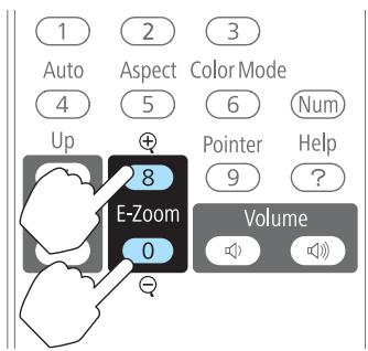 EPSON EB-93H - Effectuez l'agrandissement. - 1
