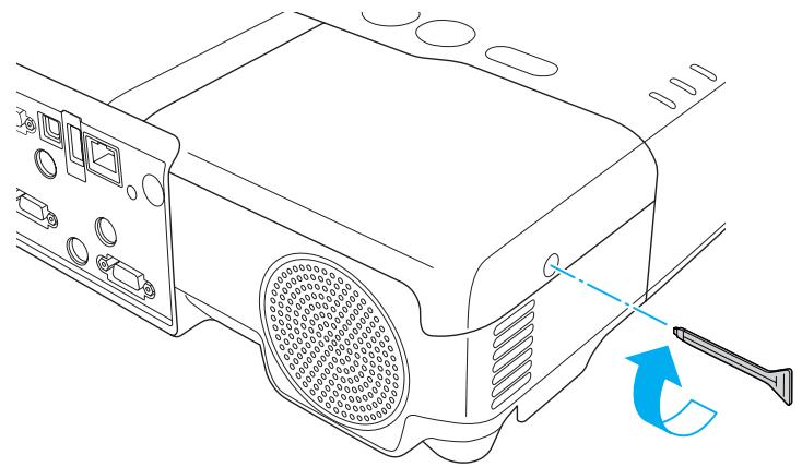 EPSON EB-93H - Replacez le couvercle de la lampe. - 1
