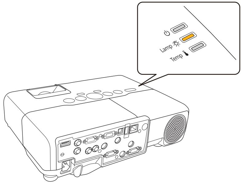 EPSON EB-93H - Périodicité de remplacement de la lampe - 2