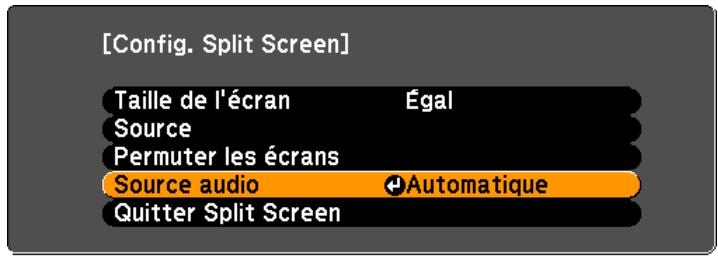 EPSON EB-D6250 - Modification de l'audio - 3