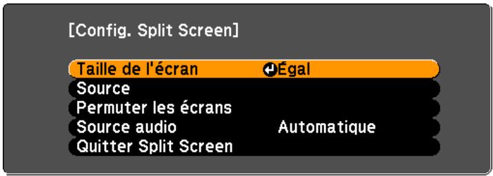 EPSON EB-D6250 - Permutation des tailles d'image - 3