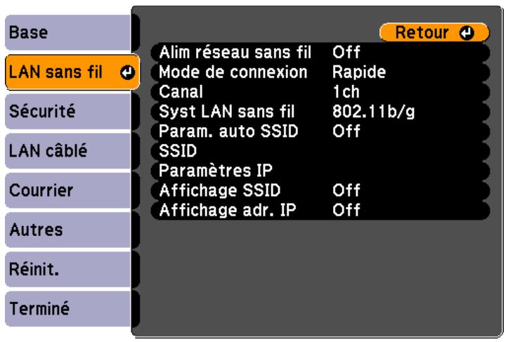 EPSON EB-D6250 - Menu Base - 2