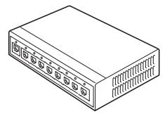 EPSON EB-D6250 - Connexion d'un câble LAN - 3