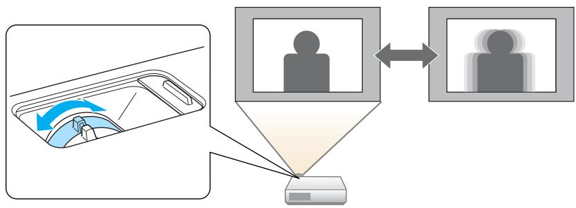 EPSON EB-D6250 - Correction de la mise au point - 1