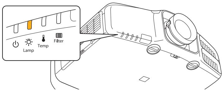 EPSON EB-G6050W - Périodicité de remplacement de la lampe - 2