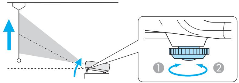EPSON EB-G6050W - Réglage de la position de l'image - 1