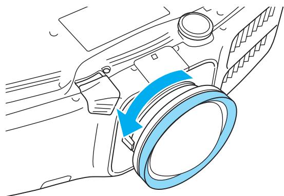 EPSON EB-G6050W - Lors de l'utilisation de l'objectif zoom à courte distance de projection ELPLU01 - 1