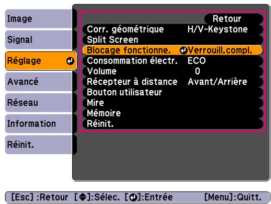 EPSON EB-G6050W - Menu configuration - 7