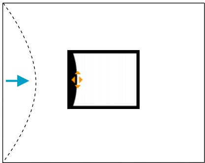 EPSON EB-G6050W - Correction de l'arc - 2