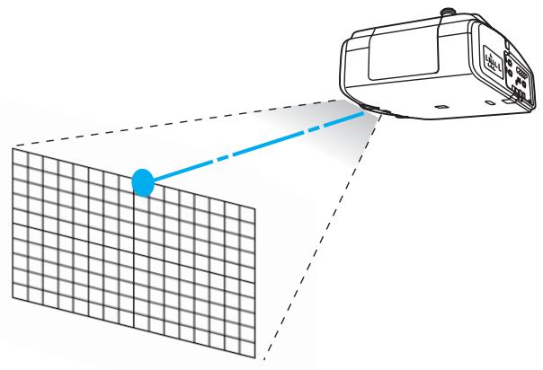 EPSON EB-G6050W - Lors de l'utilisation de l'objectif zoom à courte distance de projection ELPLU01 - 3