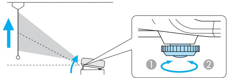 EPSON EB-G6450WU - Réglage de la position de l'image - 1