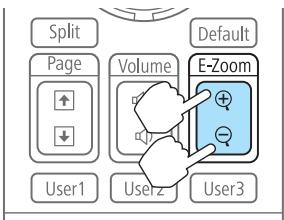 EPSON EB-G6450WU - Effectuez l'agrandissement. - 1