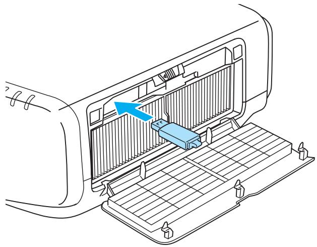 EPSON EB-G6450WU - Utilisation de la Quick Wireless Connection USB Key - 1