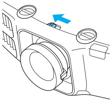 EPSON EB-G6450WU - Réglage de la position de l'image projetée (décalage de l'objectif) - 1