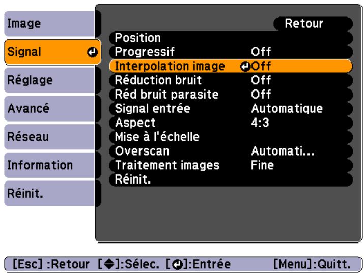 EPSON EB-G6450WU - Réglage du Gamma - 5