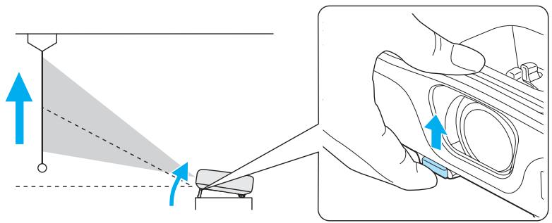 EPSON EB-X11 - Réglage de la position de l'image - 1