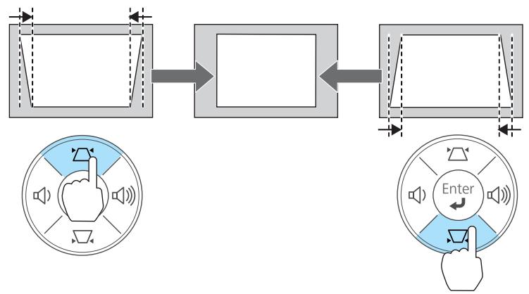 EPSON EB-X11 - Correction manuelle - 4