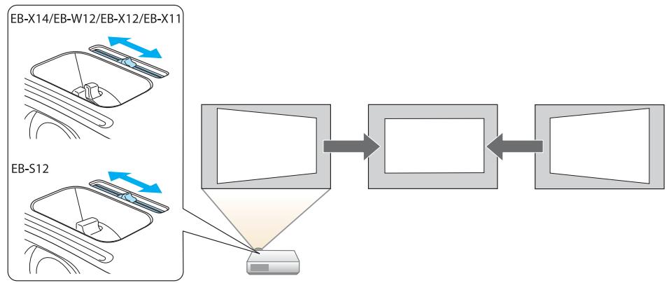 EPSON EB-X11 - Correction manuelle - 1