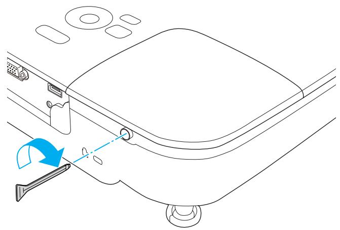 EPSON EB-X12 - Installez la nouvelle lampe. - 3