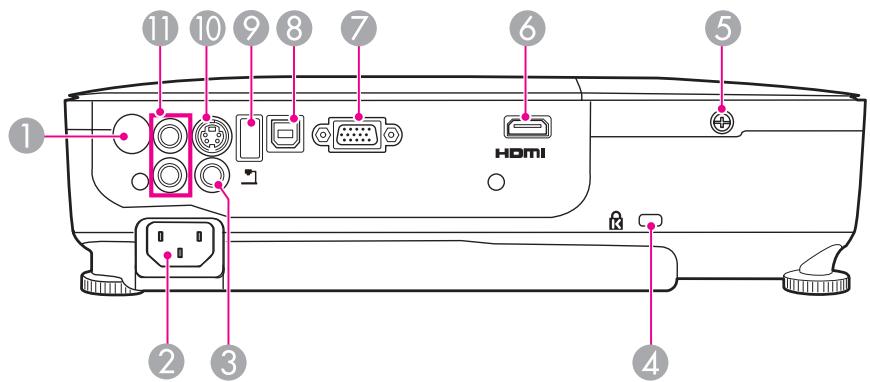 EPSON EB-X12 - Arrière - 1